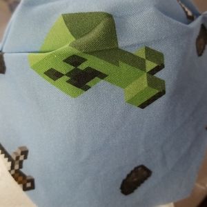 Kids Minecraft Cotton Facemask
